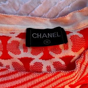 Chanel Red & Orange 2 piece